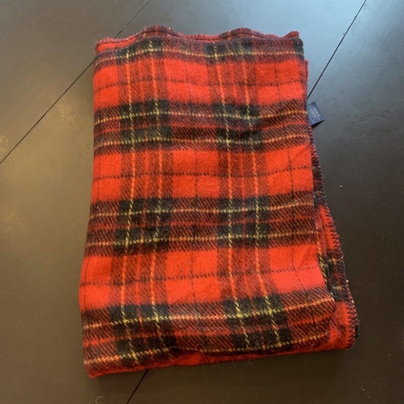 Ralph Lauren Bedding Vintage Ralph Lauren Usa Made Red Tartan Plaid